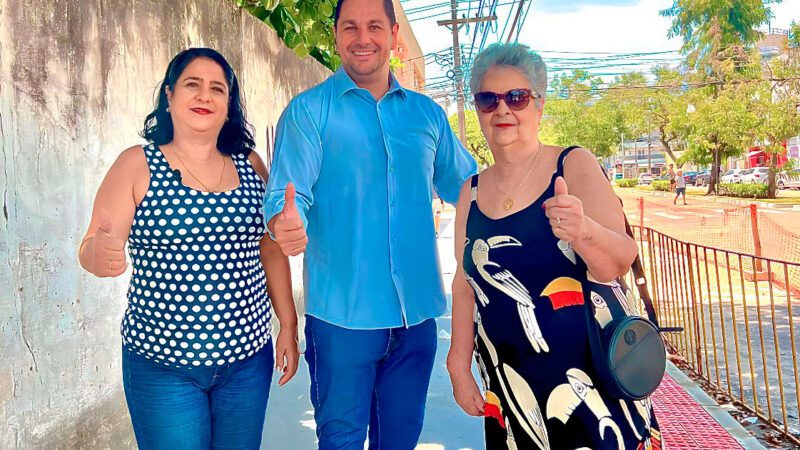 Transformação na Calçada Italina Pereira: Um Esforço Conjunto que Traz Segurança para Jardim Camburi