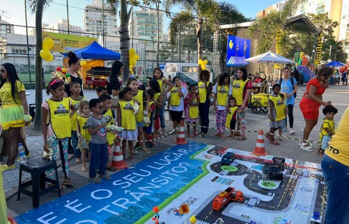 Festival Maio Amarelo levou conscientização e diversão para Jardim Camburi